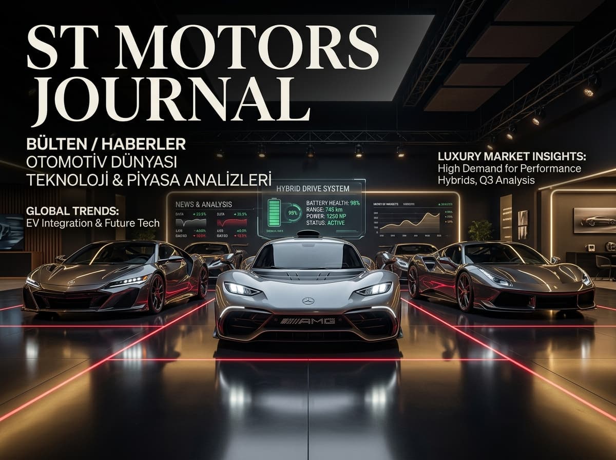 ST Motors Journal — Bülten / Haberler, Otomotiv Dünyası Teknoloji ve Piyasa Analizleri